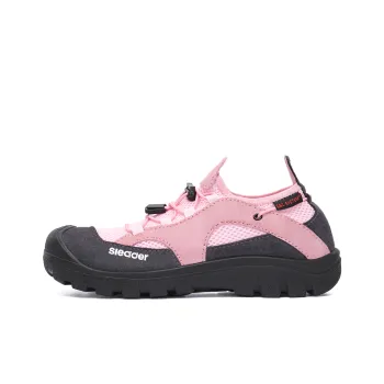 Slider Deep Water Cool Series Cushioning And Breathable Low Top Hiking Shoes Women's Pink
