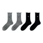 4 Pack (2 Gray+2 Black)