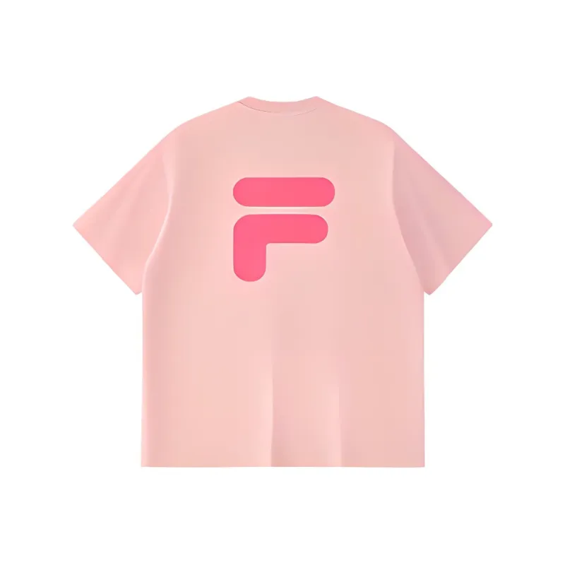 FILA FUSION FOB LIFE T Shirt Unisex Youth Pink-0