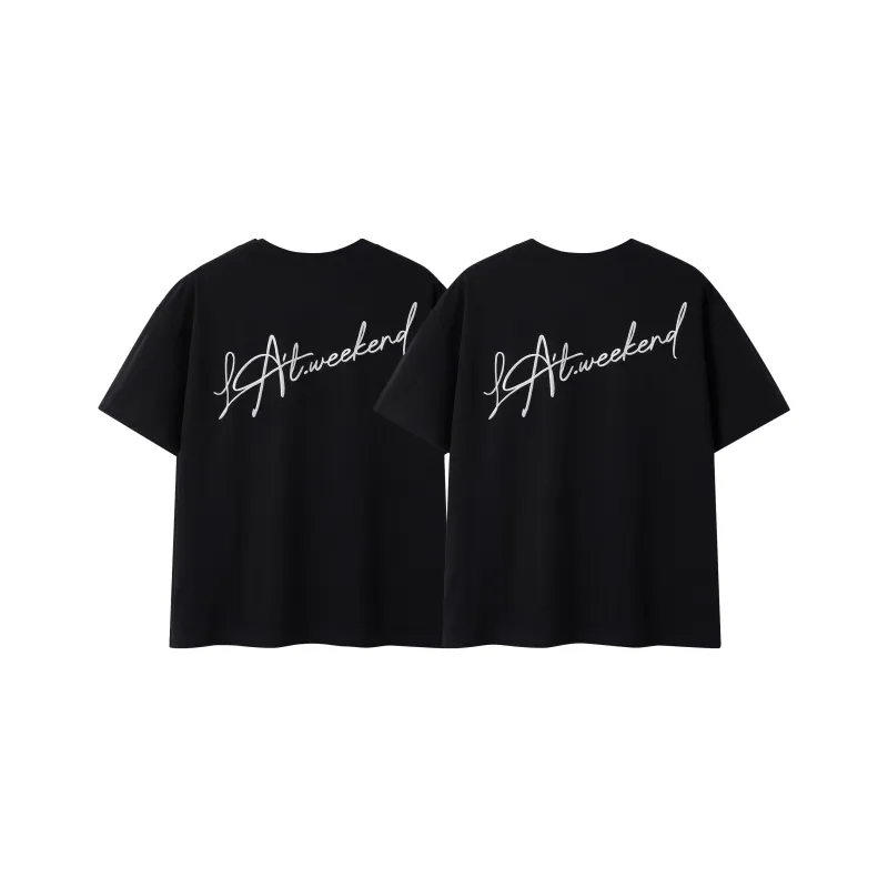LA'T.WEEKEND T Shirt Unisex 2 Pack-0