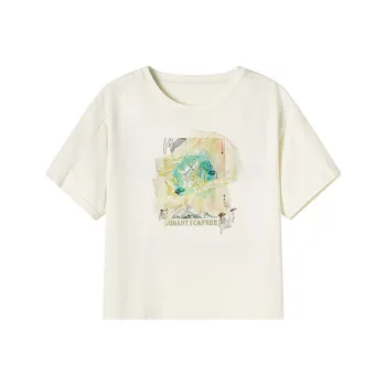 LUYOUYE T Shirts Women's Cream Apricot