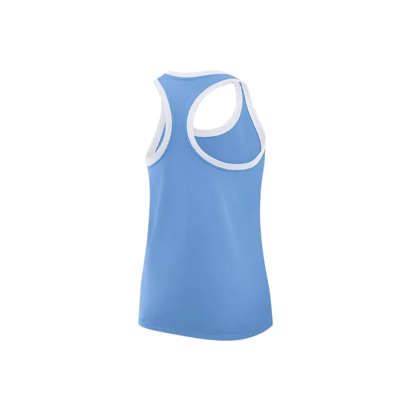 JORDAN North Carolina Primetime Shadow Women's JORDAN Brand College Racerback Tank Top-1