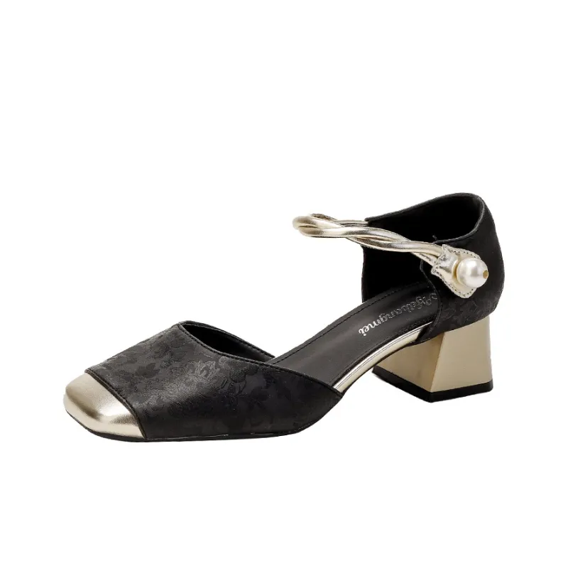 TATAYA Chunky Heel High Heels 5cm Women's-11