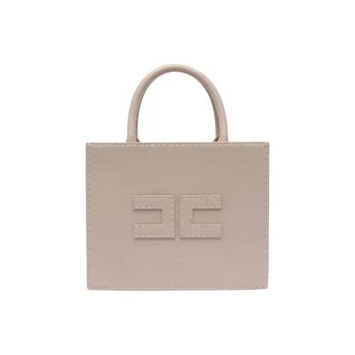 Elisabetta Franchi Polyester Tote Bag, Shopping Bag, Shoulder Bag, Crossbody Bag, Handbag Trumpets Women's Light Umber