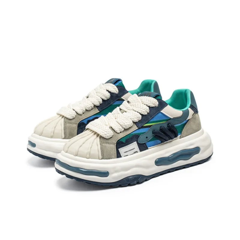 Black tailed Deer Breathable And Slip Resistant Low Top Casual Shoes Men's-2