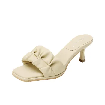 TATAYA Rubber Sole Abrasion Resistant Slide Slippers Women's