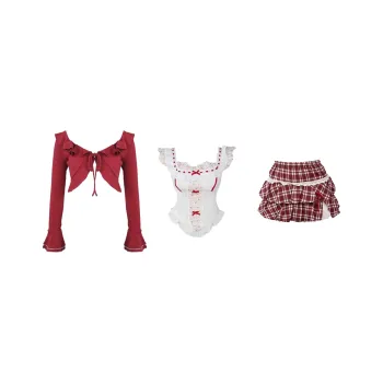 Udon House Two Piece Skirt Sets Women's
