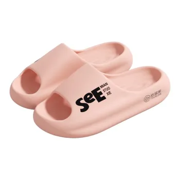 Stay At Home Bathroom Slip Resistant Waterproof Couple Summer Seaside Beach Walking Squashy And Bouncy Feeling Slippers