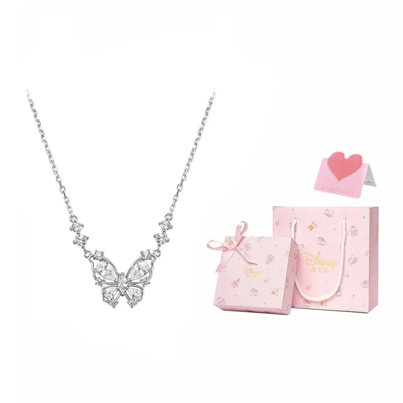 Disney Princess S925 Silver Necklaces Women's-10