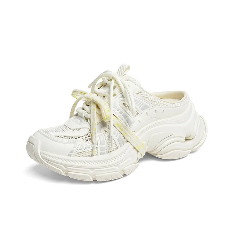 RED DRAGONFLY Abrasion Resistant Slip Resistant Low Top Chunky Sneakers Women's-0