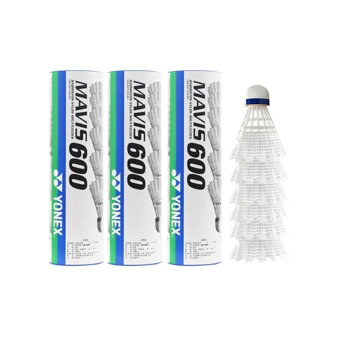 YONEX Mavis Collection M 600 Nylon Shuttlecock 6 Pack Nylon Everyday Shuttlecocks-5