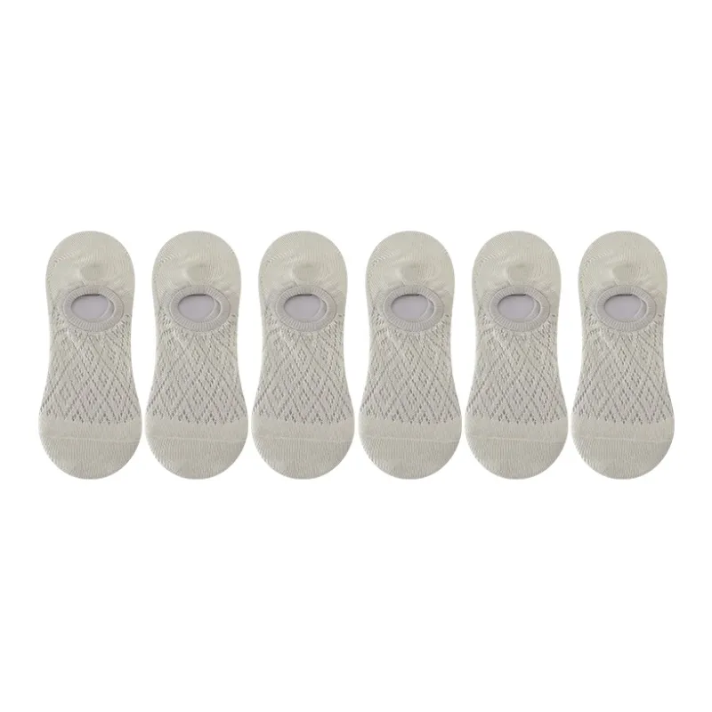 Moremoli No Show Socks Women's 6 Pack-0