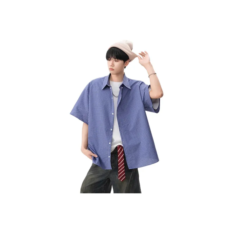 City Hipster Shirts Unisex Blue-0