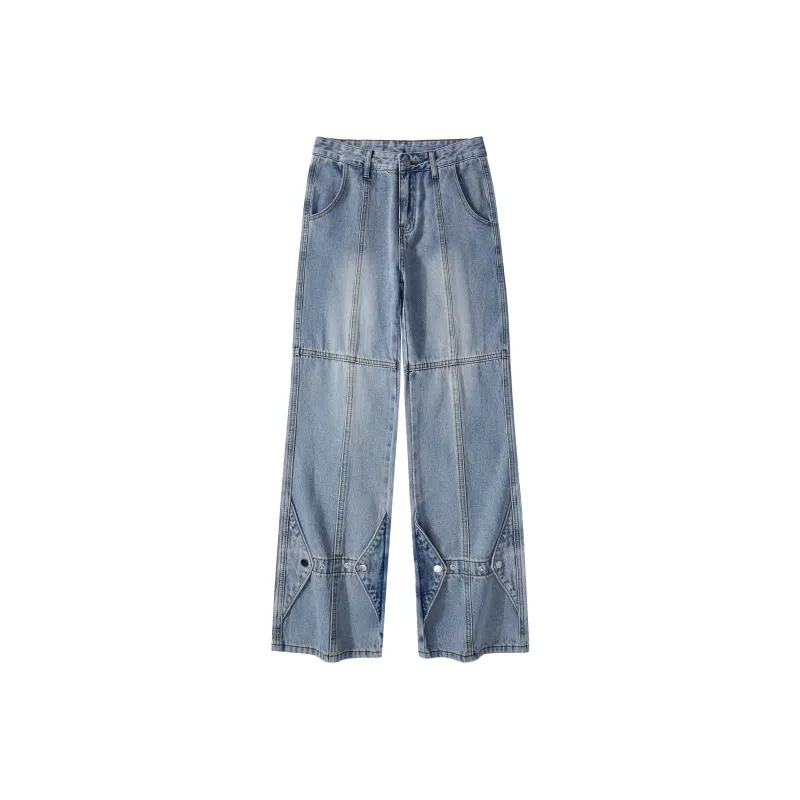 Menglaini Jeans Unisex-0