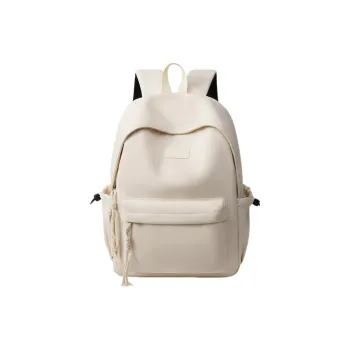 Tonlion Nylon Backpack Unisex Black/Ecru