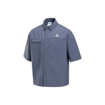 Nike Swoosh ACG 'Orb Weaver' Repel Shirt Men's Lightning Blue/Smoke Blue/Summit White