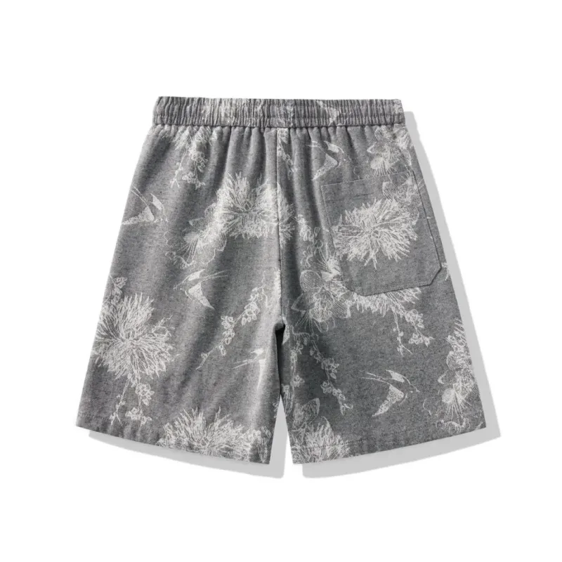 KIRHNE Casual Shorts Unisex Gray-1