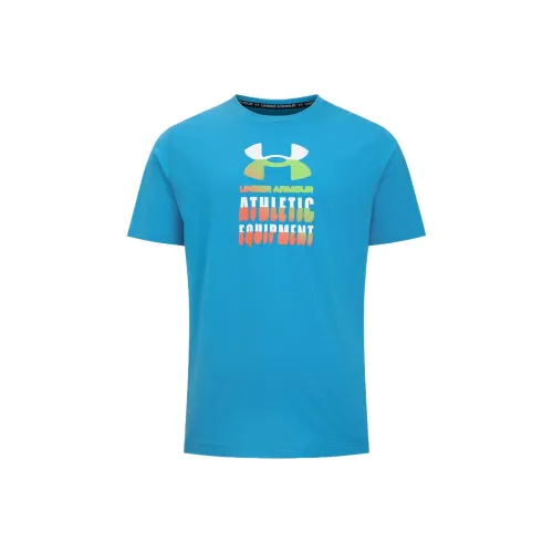 Under Armour Heatwave T Shirt Men's Ether Blue