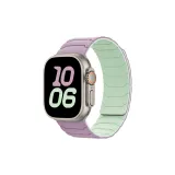 Armor Style[Magnetic Silicone]Purple & Light Mint
