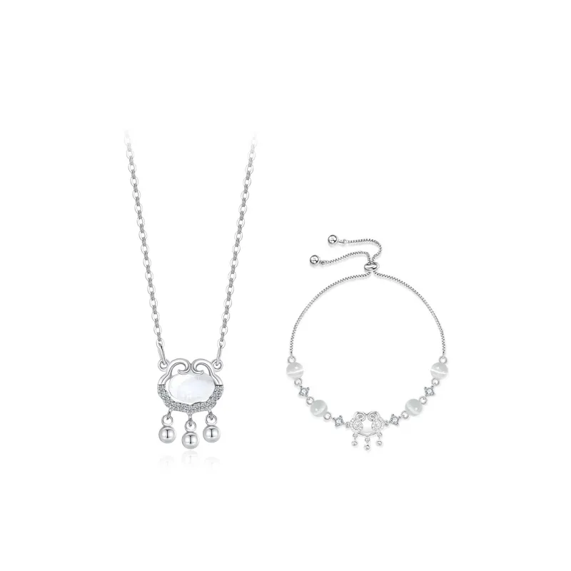 Inkopper Colored Glaze Necklaces Women's-0