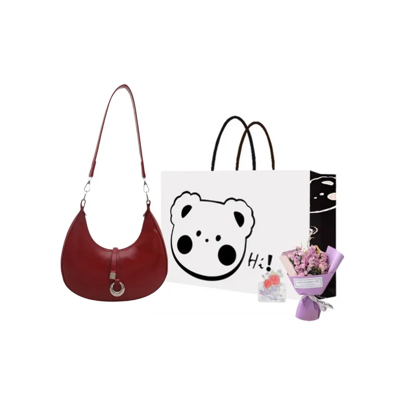 NX DOUGHNUT PU Shoulder Bag Women's Multicolor-21