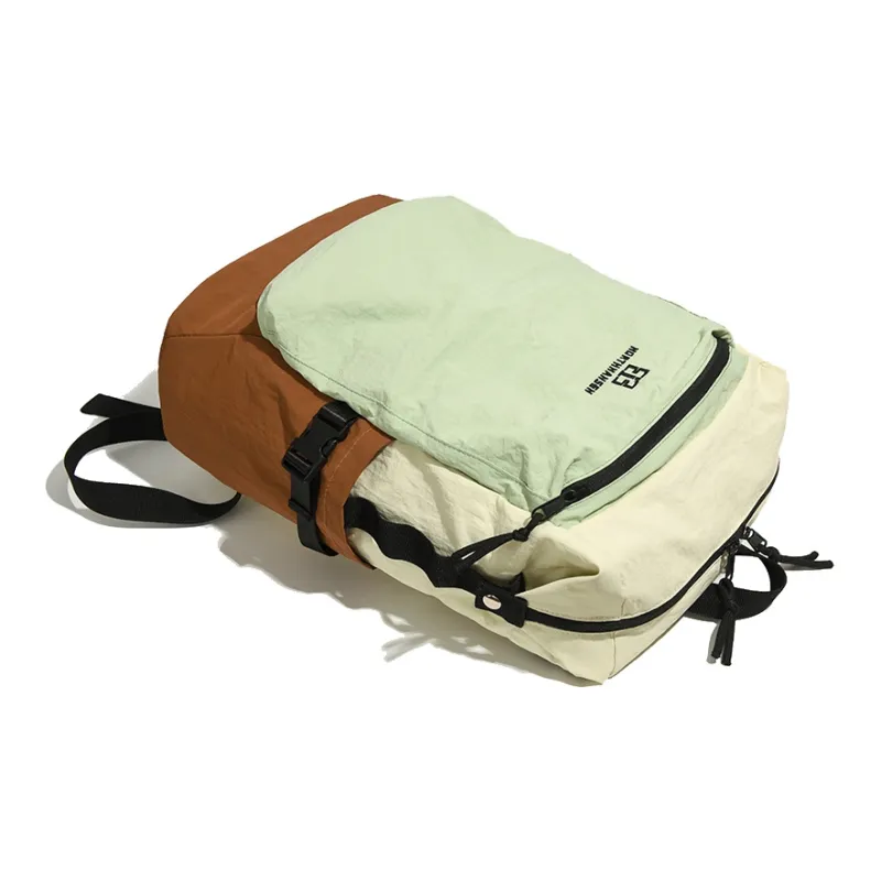 Ceion Keust Nylon Backpack Regular Unisex Multicolor-4