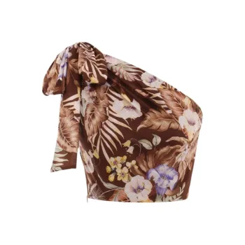 Zimmermann SS25 T Shirt Women's Chocolate