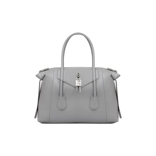 GIVENCHY Antigona4G Calfskin Tote Bag Shopping Bag Handbag Women's Gray
