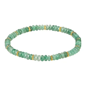 ZUIWENGLANGYASHANWENCHUANG Aventurine Bracelets Women's