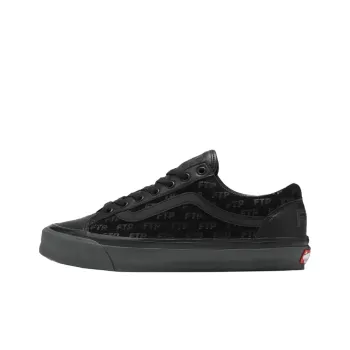 FTP x Vans Old Skool 36 Anti Slip Wear Resistant Low Top Skateboard Shoes Men's Black