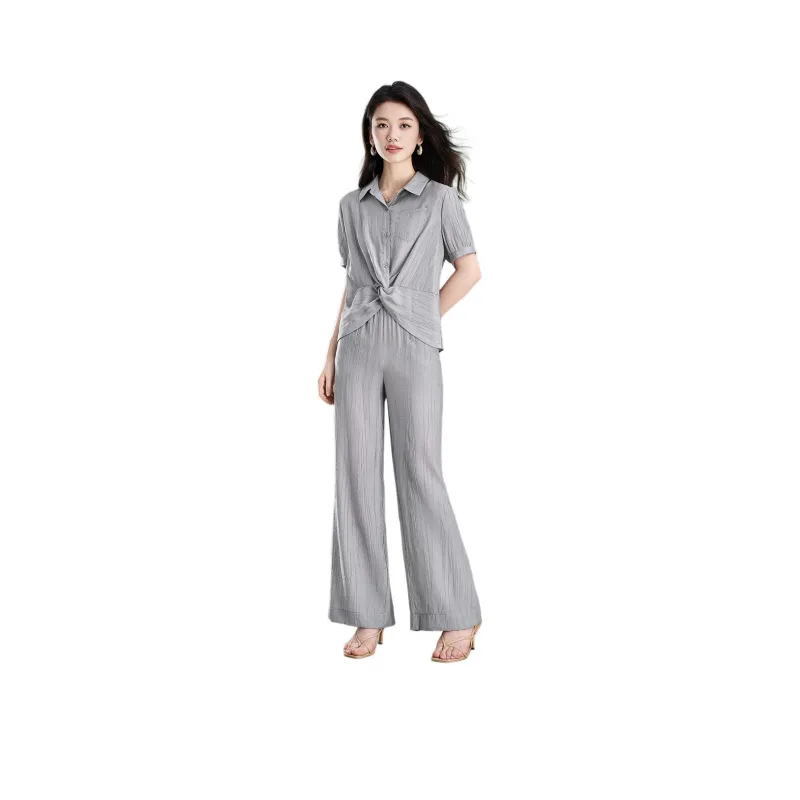 Mylan Casual Suits Women's Gray-0