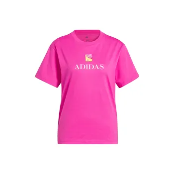 Adidas Free Shipping With AdiClub Jet Set Cabana Graphic Tee