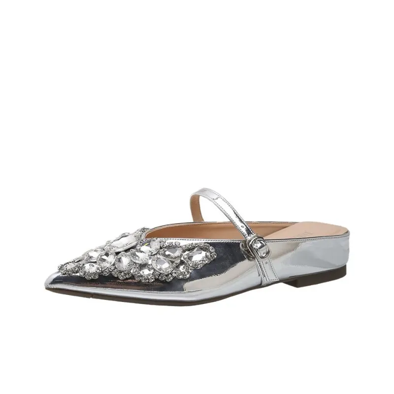 City Camel Closed Toe Slippers Women's-4