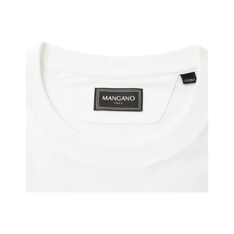MANGANO T Shirts Men White-3
