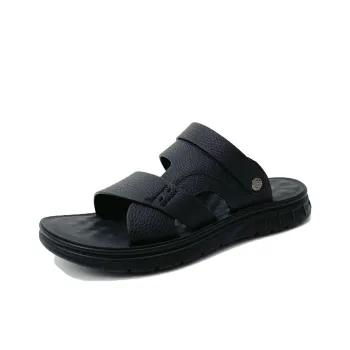 KAISER Beach Sandals Men Black Brown