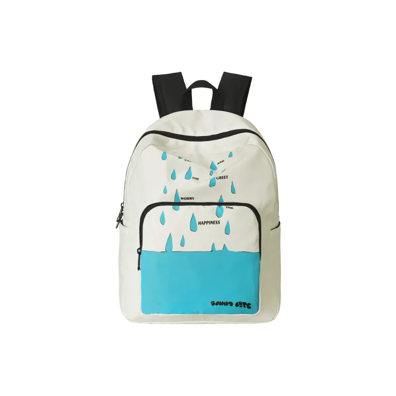 Soundbyte Polyester Backpack Unisex Multicolor-30