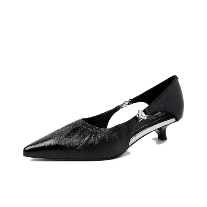 Schilling Chunky Heel High Heels Women's-4