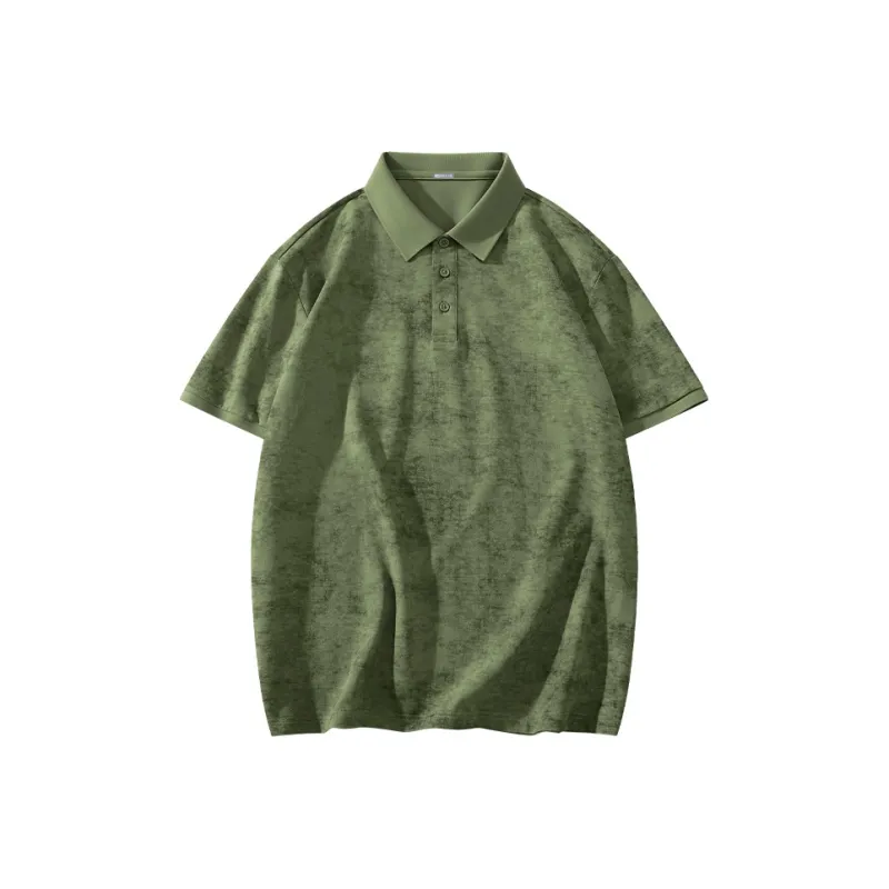 Red bean Polo Shirts Men-8