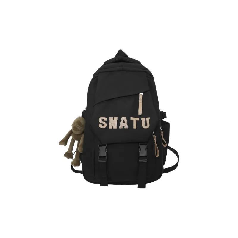 Yalu Nylon Backpack Unisex Multicolor-8