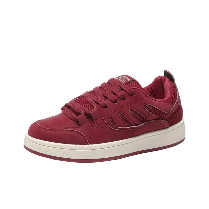 TELENT Cushioning Abrasion Resistant Breathable Low Top Skateboard Shoes Men's-6