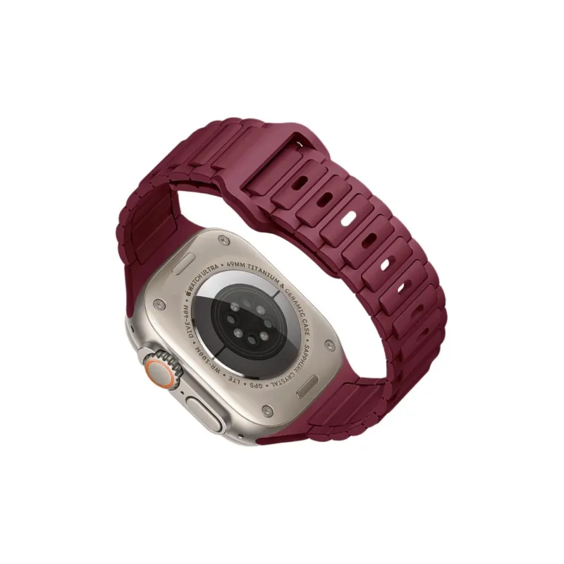 KVZUVUU Apple Compatibility Watch Band Silicone Material-23
