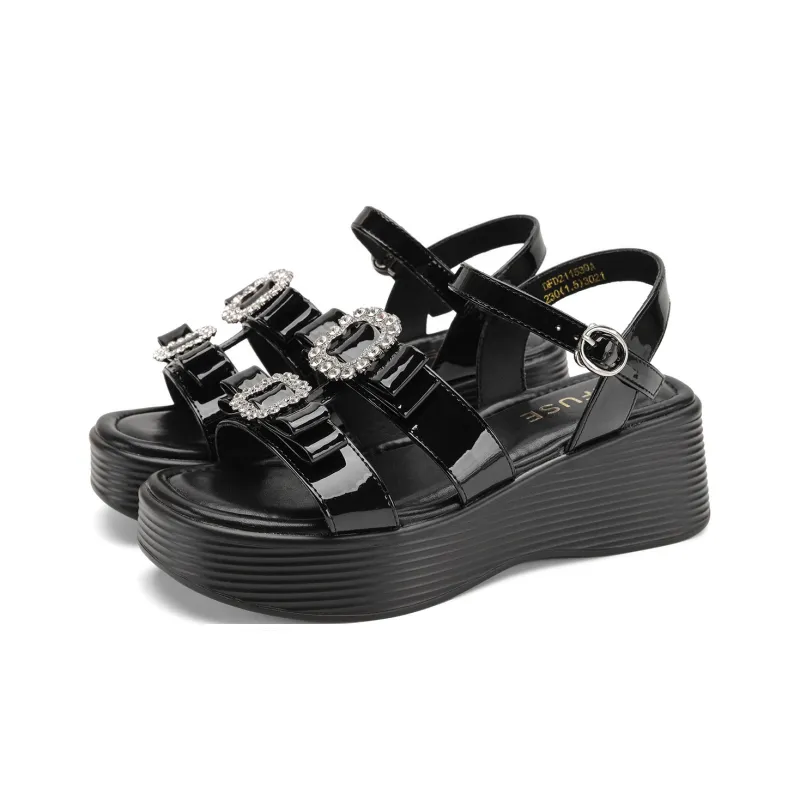 D FUSE SCANDINAVIA One Strap Sandals Women's-1