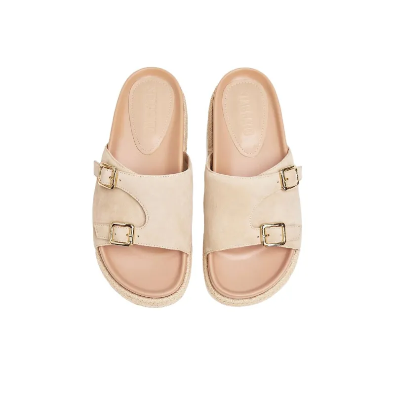 Staccato Rubber Sole Abrasion Resistant Slide Slippers Women's-3