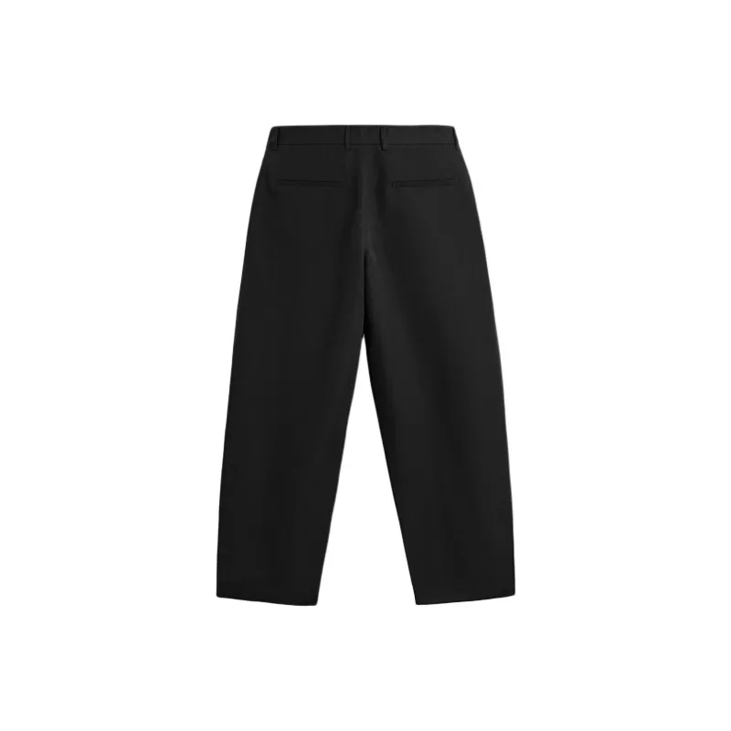 ZARA Casual Pants Men Black-1