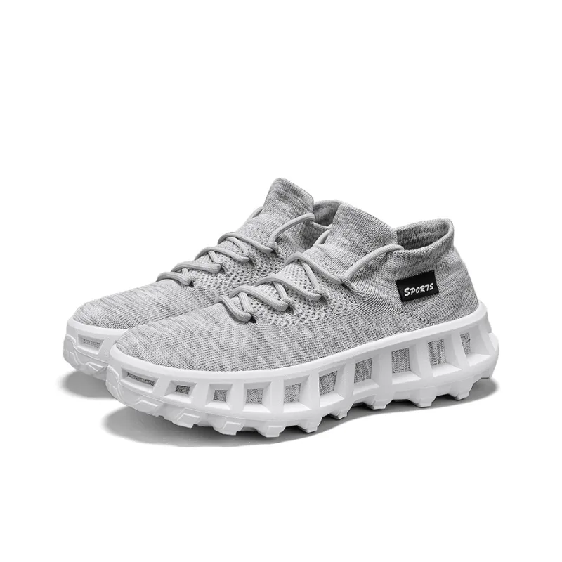 KEKAFU Slip Resistant Mid Top Casual Shoes Men's-6