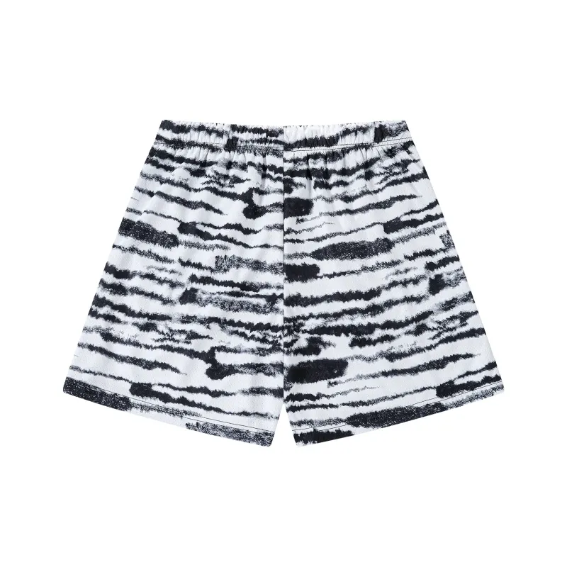 Menblero Casual Shorts Unisex Black-1