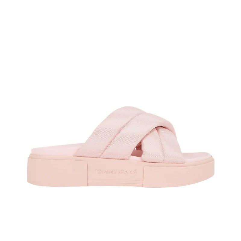 Tommy Hilfiger Slide Slippers Women's Pink-1