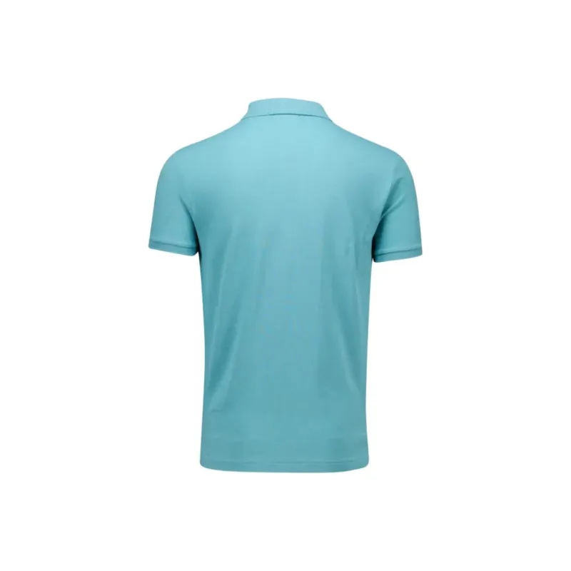 Polo Ralph Lauren Logo Embroidered Straight Hem Polo Shirt-1