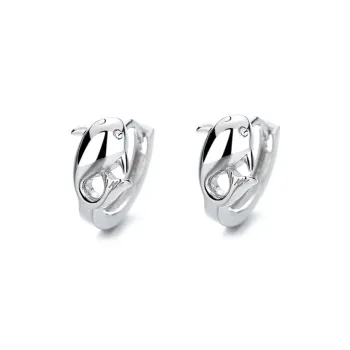 CENTURY&KINDLE S925 Silver Earrings Women's