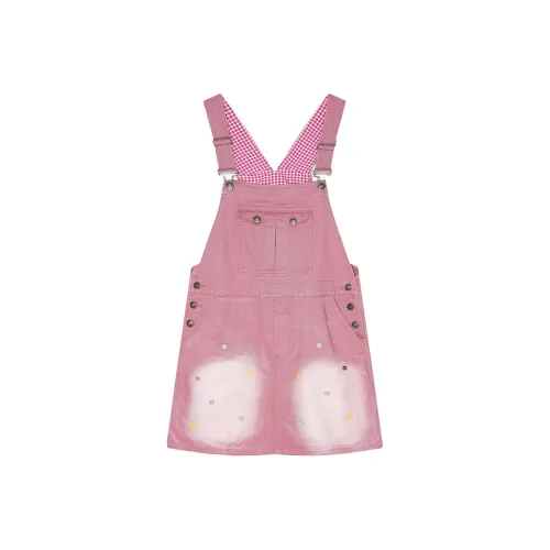 ELF SACK Slip Dresses Women's Urban Chic Style Gray Pink